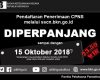 Batas Akhir Pendaftaran CPNS 2018