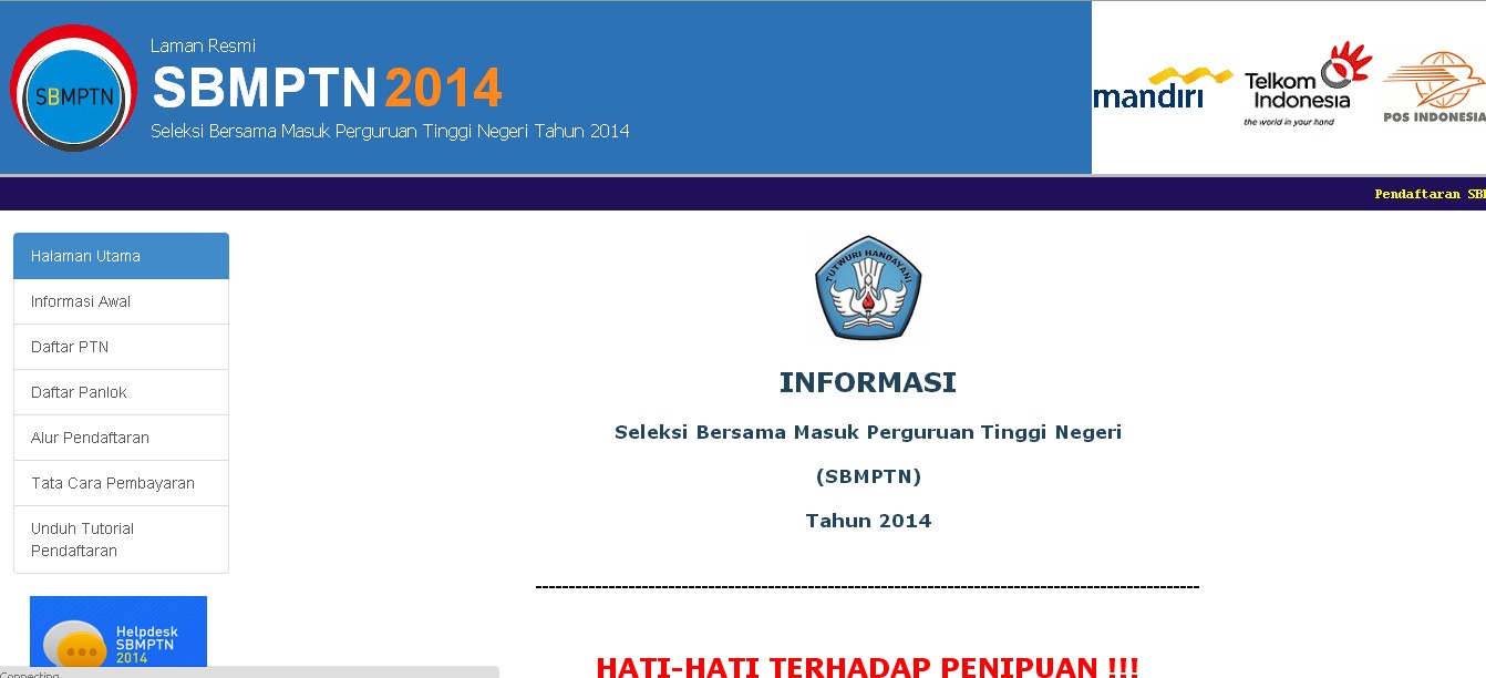 SBMPTN 2014