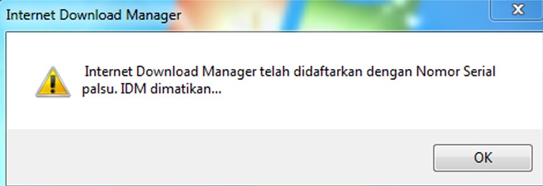 IDM Palsu