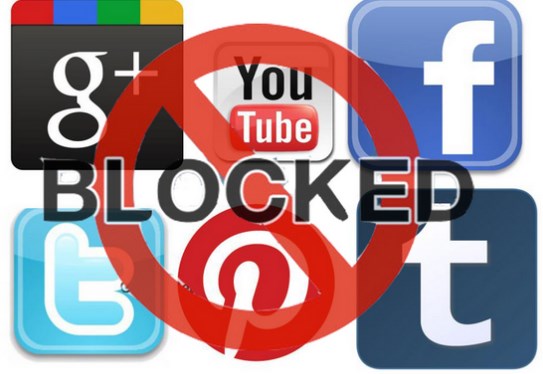 Sosial Media di Blokir