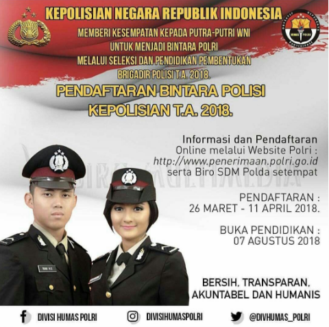 Pendaftaran Polri