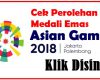 Perolehan Medali Sementara Klasemen Asian Games 2018 hari ini