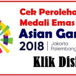 Perolehan Medali Sementara Klasemen Asian Games 2018 hari ini