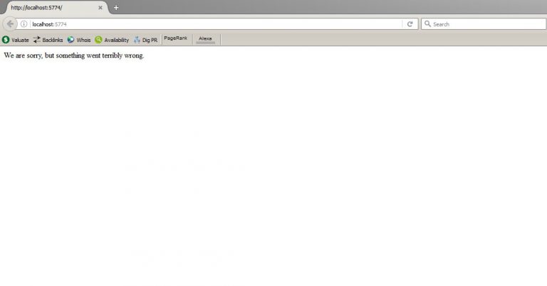 Whoops Looks Like Something Went Wrong Chrome