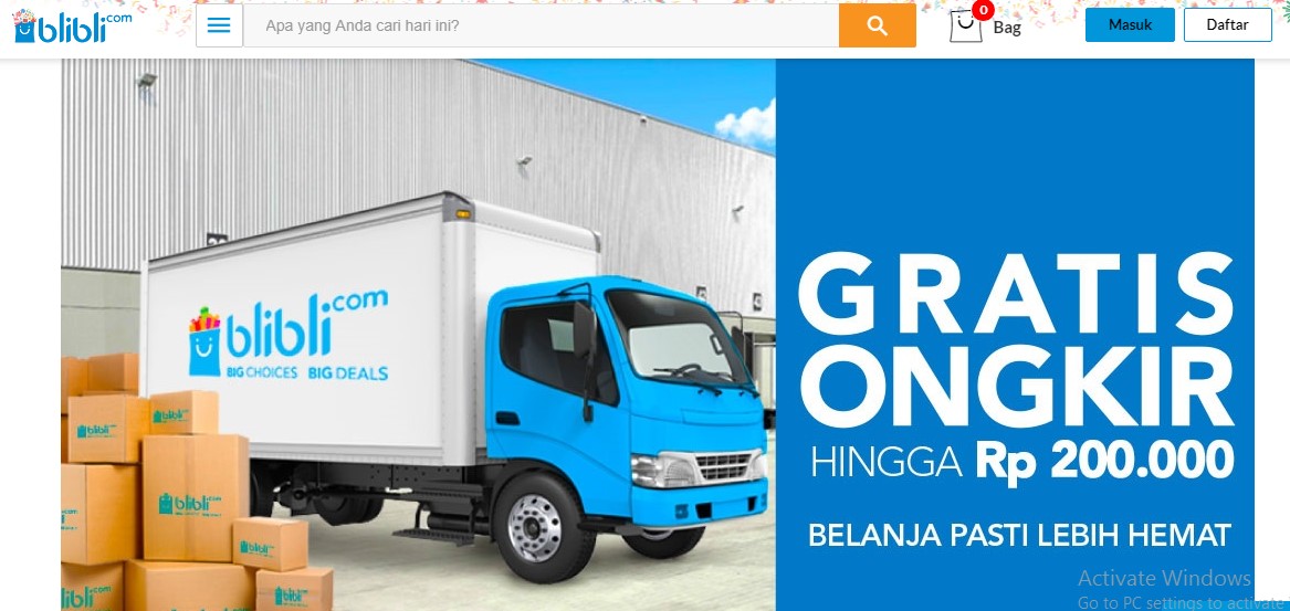 Blibli Gratis Ongkir