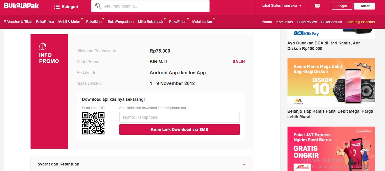 bukalapak gratis ongkir