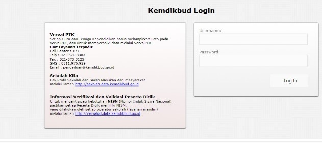 Login NUPTK