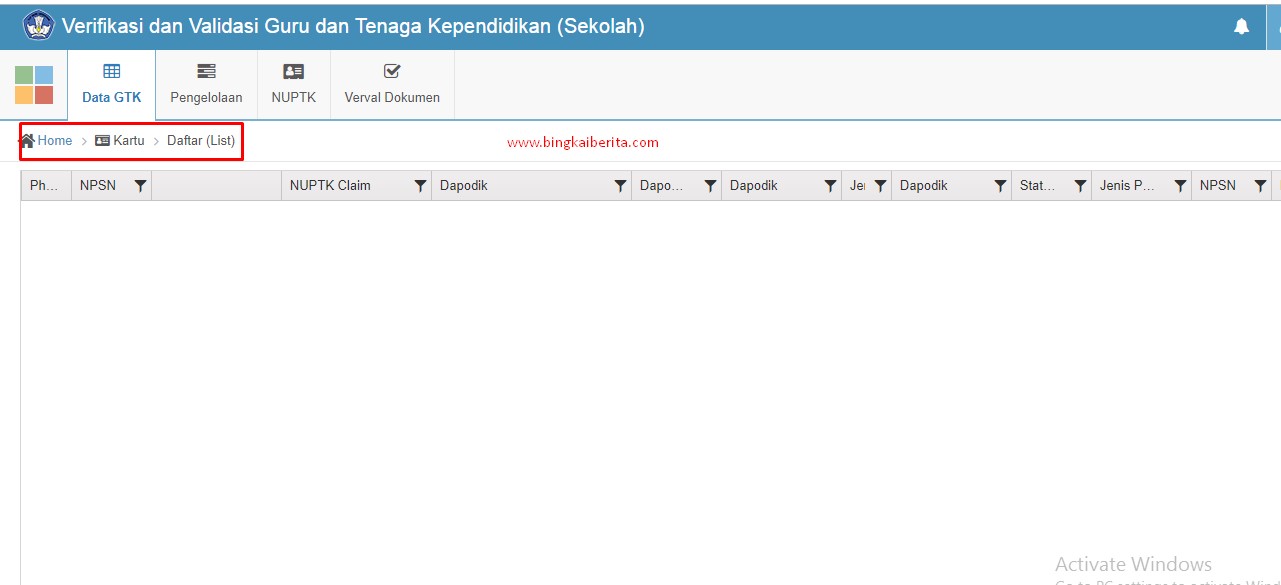 cetak kartu NUPTK