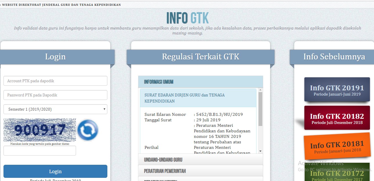 Cara Cek Info GTK di info.gtk.kemdikbud