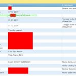 Contoh info gtk yang sudah valid