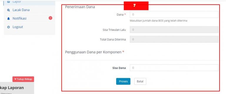 Penggunaan Dana Bos TA 2022-2023