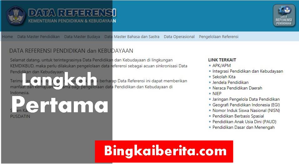 Refrensi data kemdikbud