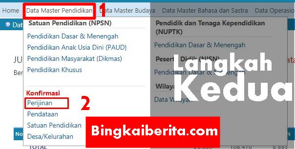 perijinan akreditas sekolah