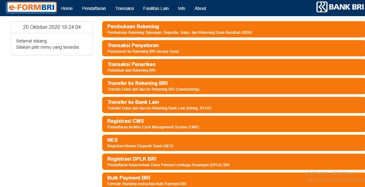 Eform.bri.co.id Cara Cek Bantuan UMKM