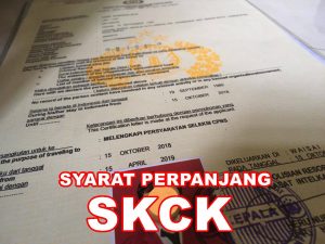 SYARAT PERPANJANG SKCK
