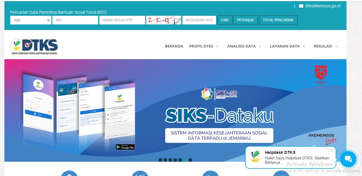 Cek Penerima BST