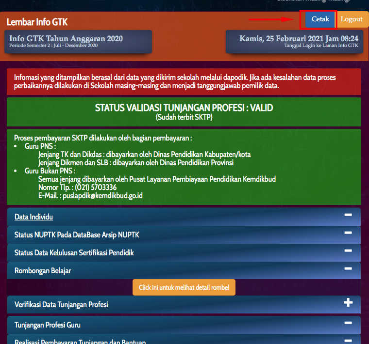 INfo GTK
