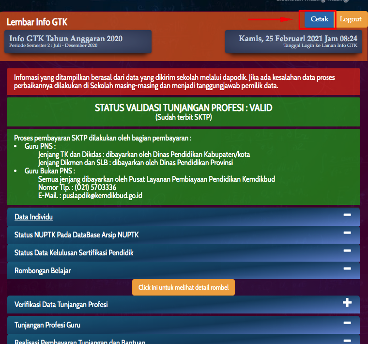 4 Cara Cek Info Gtk Ta 2021 2022