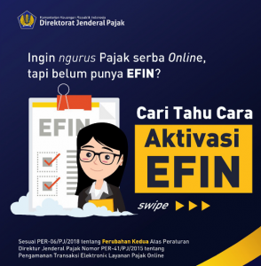 Cara Aktivasi EFIN