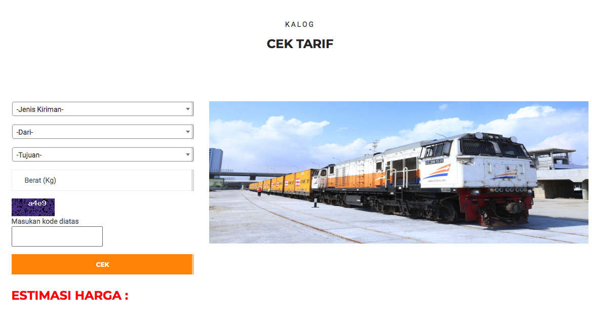 Cara Cek RESI Paket KAI