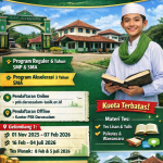 Biaya Masuk Pesantren Darussalam Rajapolah Tasikmalaya